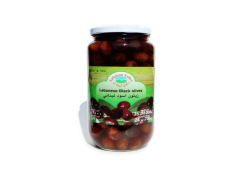 Lebanese Black Olives In Oil
