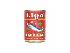 Ligo Sardines Tomato Sauce Chilli Red 155gm