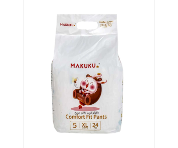 Makuku Comfort Fit Pants Xl-5 24pcs